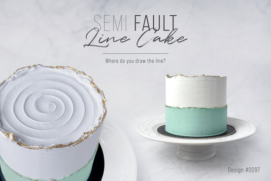 Semi Fault Line Cake