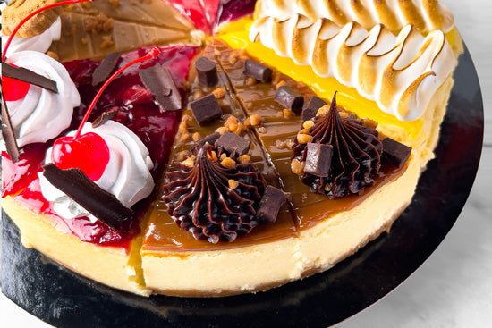Turtle Cheesecake Slice