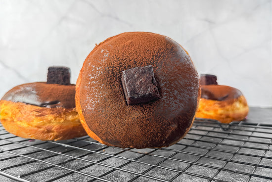 Stuffed Brownie Donut