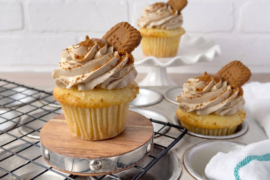 Lotus Biscoff Cupcakes