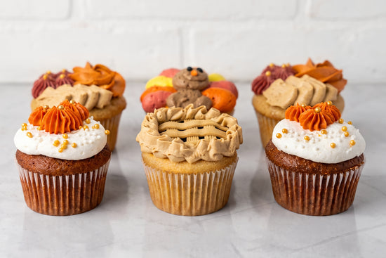 Thanksgiving 6 Pack Cupcakes