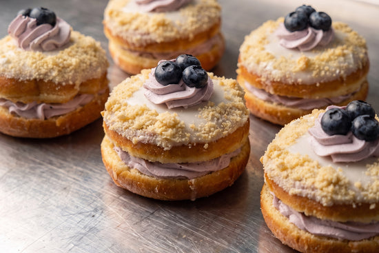 Blueberry Shortcake Donut