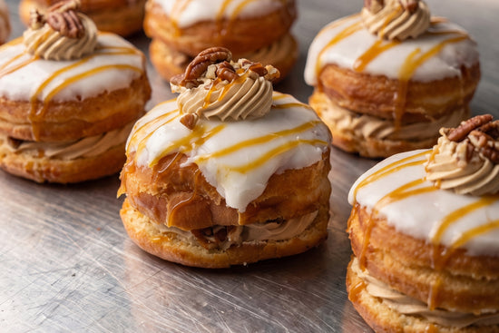 Salted Caramel Pecan Donut