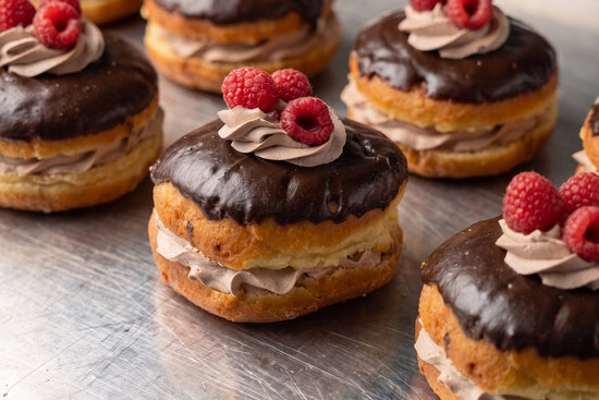 Chocolate Raspberry Donut