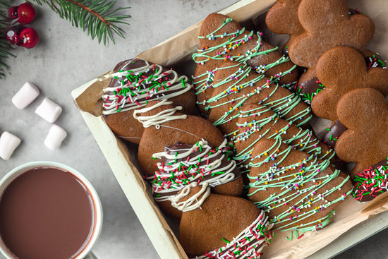 Festive Gingerbread Cookies 6 Pack