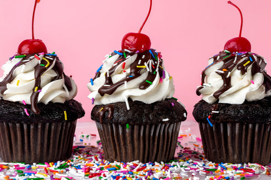 Cupcake of the Month: Chocolate Fudge Sundae Cupcake