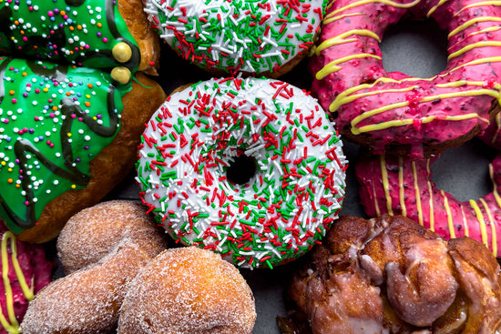 Holiday Sprinkle Donut