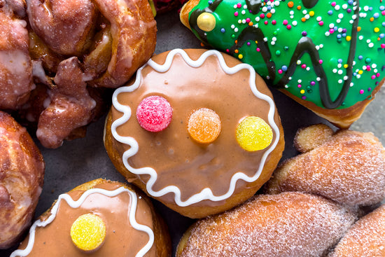 Gingerbread Cheesecake Donut