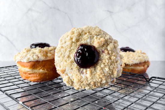 Blueberry Crumble Donut