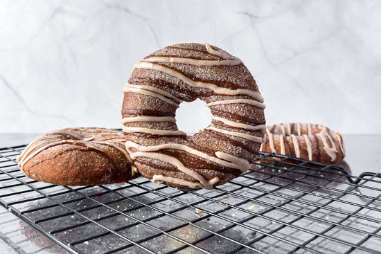 Pumpkin Spice Latte Cake Donut