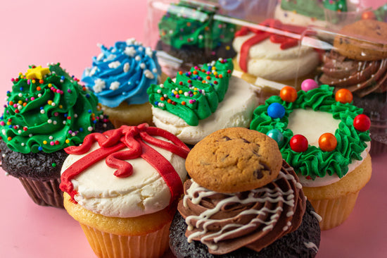 Christmas Cupcakes 6 Pack