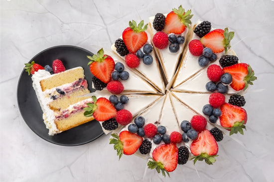 Fruiti Di Bosco Cake Slice