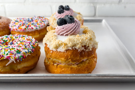 Blueberry Shortcake Donut