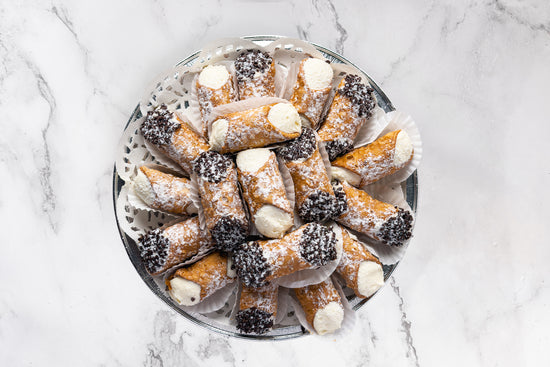 Sicilian Cannoli Platter 20 pcs NEW!