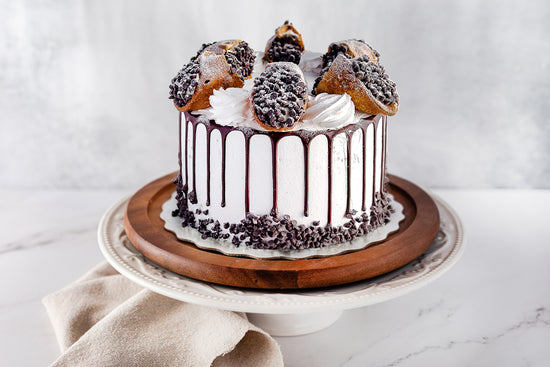 Cannoli Chocolate Chip Cake