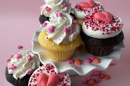 Valentine's Day Cupcakes 6 pcs