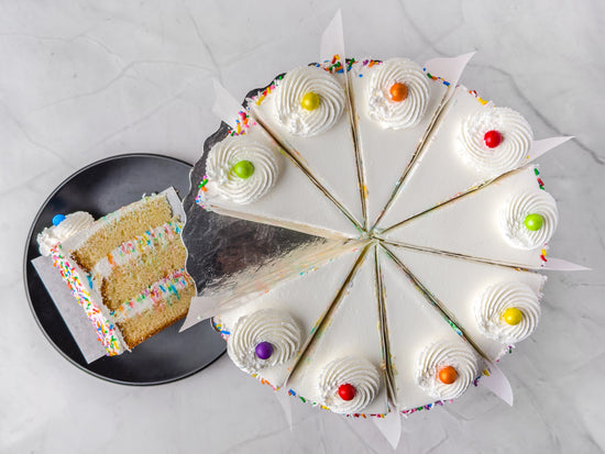 Pride Birthday Cake Slice
