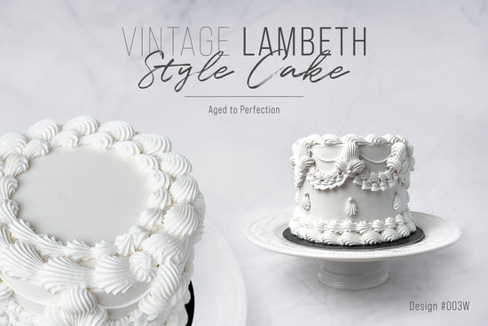 Vintage Lambeth Style Cake
