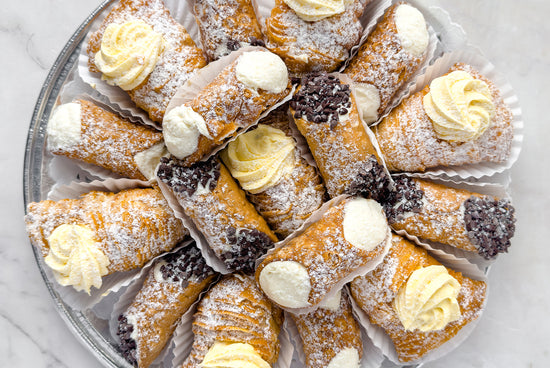 Lobster Tail & Cannoli Platter