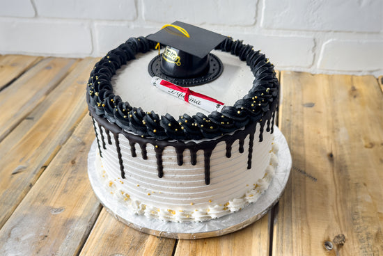 Graduation Cream Cake