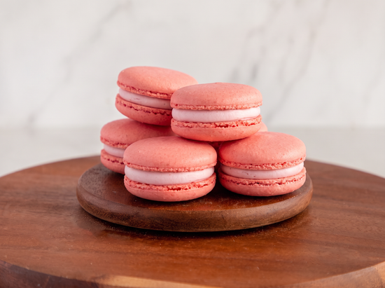 Strawberry Cream Macaron