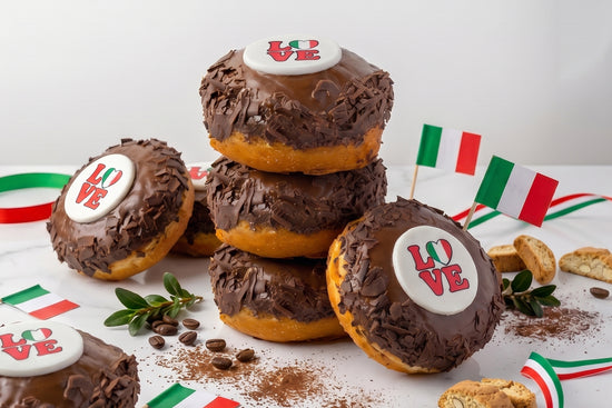 Italian Heritage Month Tiramisu Donut