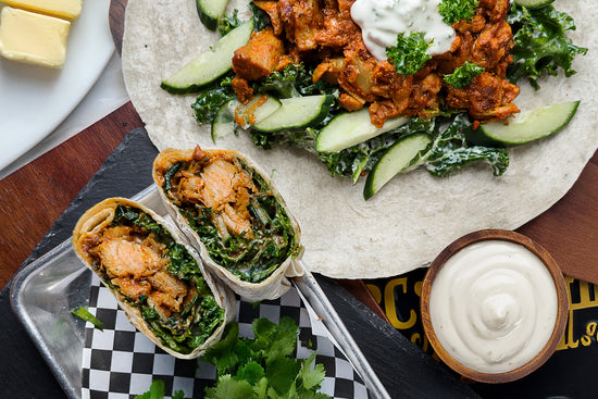 Sandwich Of The Month: The Spicy Butter Chicken Wrap