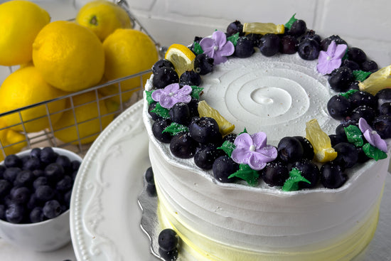 Cake of the Month: Lemon Blueberry