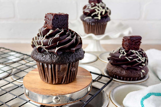 Brownie Fudge Cupcakes