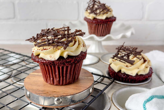 Red Velvet Cream Cheese Cupcakes