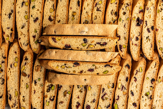 Cranberry Pistachio Biscotti