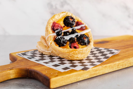 Mixed Berry Cheese Puff