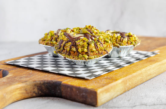 Chocolate Pistachio Tart